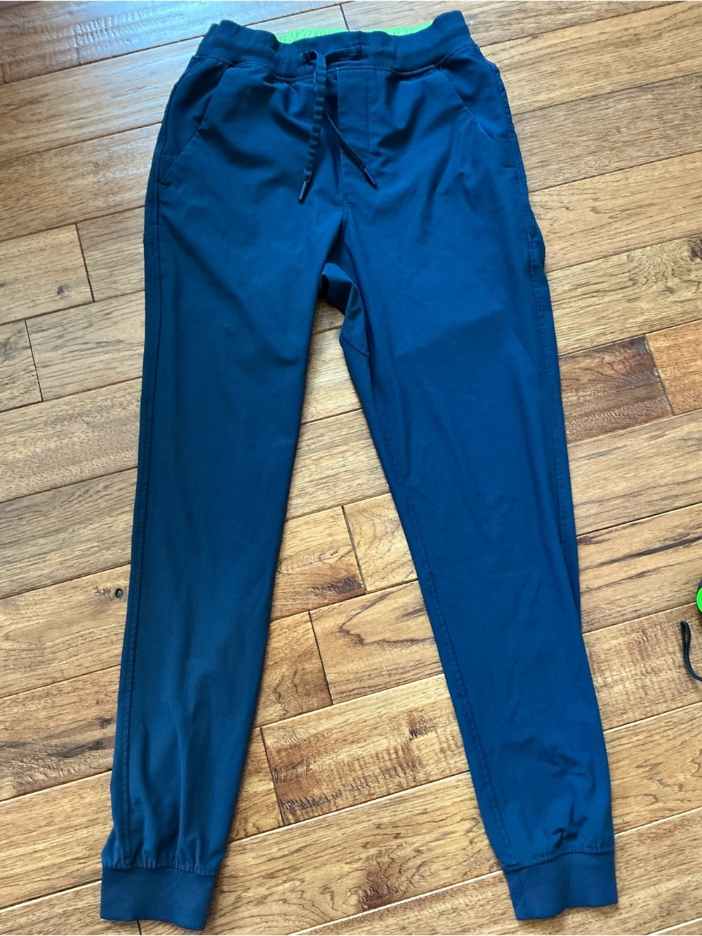 BirdDogs Men's Blue Jogger Pants, For Your Boomstick, M Drawstring Zip Pocket